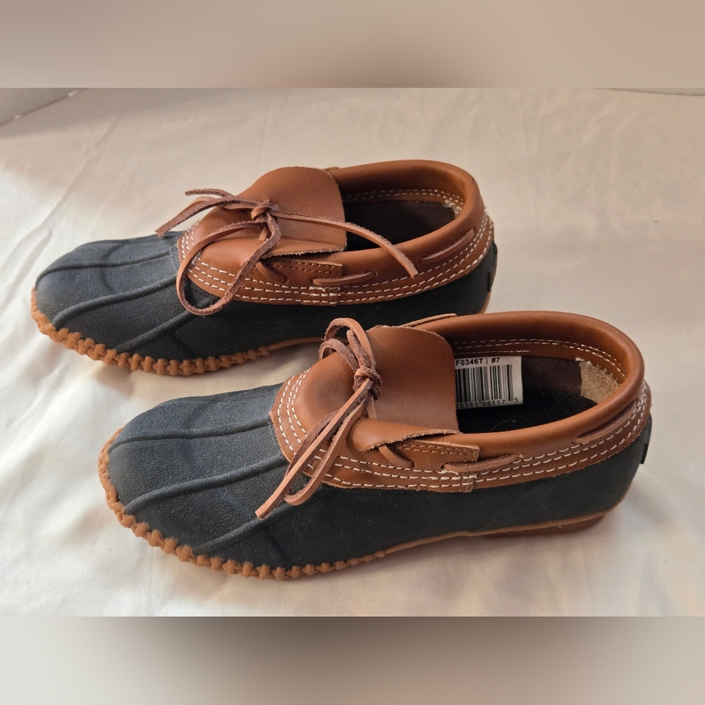 Soggs Men's Duck Boots Size 7 Steel Shank Thinsulate Leather Tan/Black